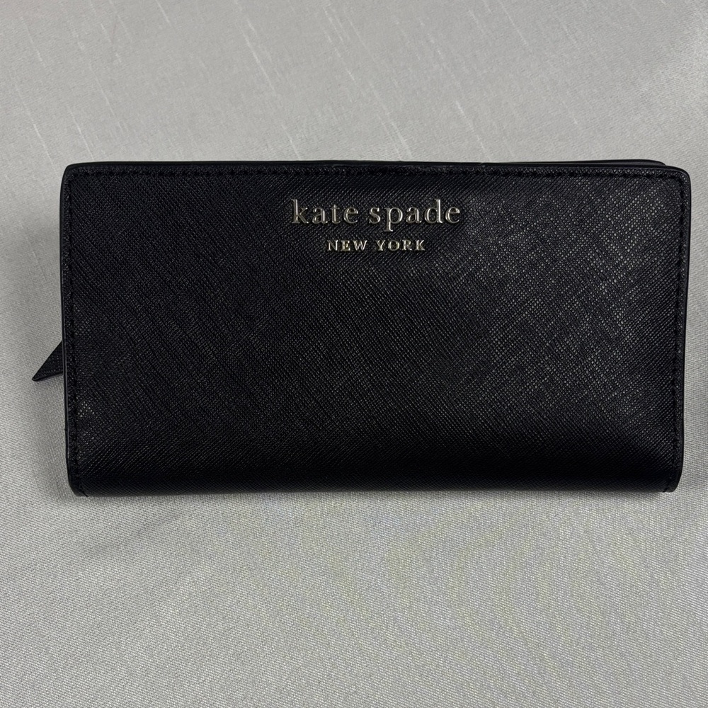 Kate Spade Sleek Black Wallet